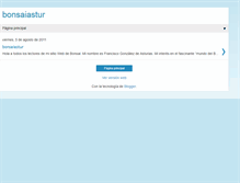 Tablet Screenshot of bonsaiastur.blogspot.com