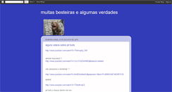 Desktop Screenshot of besteiraseverdades.blogspot.com