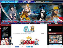 Tablet Screenshot of estrenos-anime-dark-hen.blogspot.com