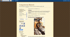 Desktop Screenshot of computerenshistorie.blogspot.com