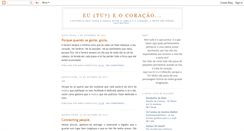 Desktop Screenshot of eutueocoracao.blogspot.com