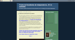 Desktop Screenshot of estudiantesdeindependencia.blogspot.com