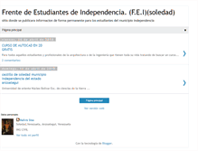 Tablet Screenshot of estudiantesdeindependencia.blogspot.com