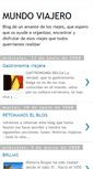 Mobile Screenshot of mundosviajeros.blogspot.com
