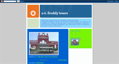 Desktop Screenshot of etfreddytours.blogspot.com