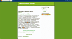 Desktop Screenshot of elrincondelosadobes.blogspot.com