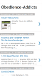 Mobile Screenshot of obedience-addicts.blogspot.com