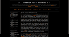 Desktop Screenshot of interiorhousepaintingtips.blogspot.com