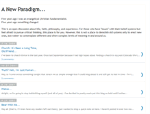 Tablet Screenshot of anewparadigm.blogspot.com