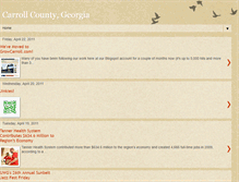 Tablet Screenshot of carrollcountygeorgia.blogspot.com