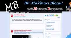 Desktop Screenshot of makinaciyiz.blogspot.com