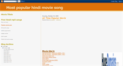 Desktop Screenshot of downloadhindi-mp3popular.blogspot.com
