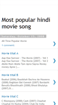 Mobile Screenshot of downloadhindi-mp3popular.blogspot.com