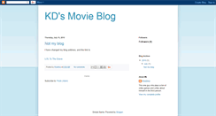 Desktop Screenshot of kdsmovieblog.blogspot.com