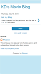 Mobile Screenshot of kdsmovieblog.blogspot.com