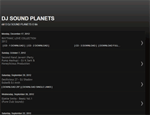 Tablet Screenshot of djsoundplanets.blogspot.com