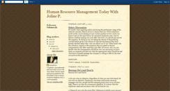 Desktop Screenshot of hrmtoday.blogspot.com