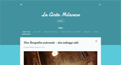 Desktop Screenshot of lacintamilanese.blogspot.com