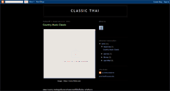 Desktop Screenshot of classic-thai.blogspot.com