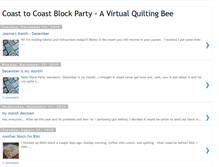 Tablet Screenshot of coast2coastbee.blogspot.com