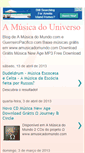 Mobile Screenshot of amusicadouniverso.blogspot.com