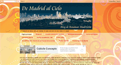 Desktop Screenshot of demadridacielo.blogspot.com