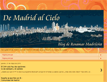 Tablet Screenshot of demadridacielo.blogspot.com