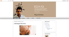 Desktop Screenshot of mayank-khattar.blogspot.com