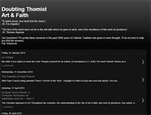 Tablet Screenshot of doubting-thomist.blogspot.com
