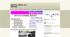 Desktop Screenshot of bekasirentalmobil.blogspot.com