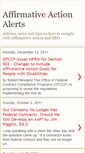 Mobile Screenshot of affirmativeactionalerts.blogspot.com