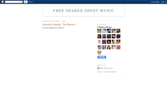 Desktop Screenshot of my-pianoshare.blogspot.com