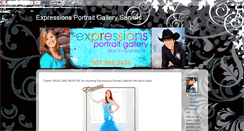 Desktop Screenshot of expressionsportraitgalleryseniors.blogspot.com