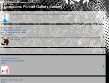 Tablet Screenshot of expressionsportraitgalleryseniors.blogspot.com