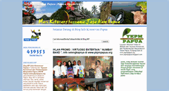 Desktop Screenshot of konservasipapua.blogspot.com