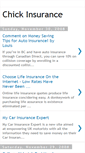 Mobile Screenshot of chickinsurance.blogspot.com