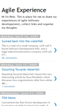 Mobile Screenshot of agileexperience.blogspot.com