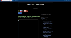 Desktop Screenshot of amandachaptiska.blogspot.com