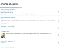 Tablet Screenshot of amandachaptiska.blogspot.com