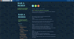 Desktop Screenshot of bar-a-bebes.blogspot.com