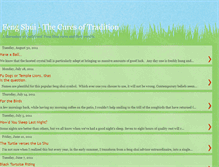 Tablet Screenshot of curesoftradition.blogspot.com