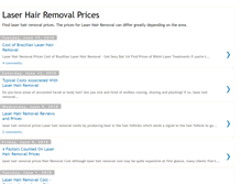 Tablet Screenshot of laser-hair-removal-prices.blogspot.com