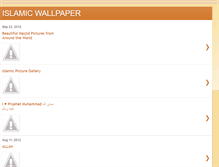 Tablet Screenshot of islamicwallpaper200.blogspot.com