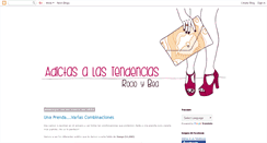 Desktop Screenshot of adictasalastendencias.blogspot.com