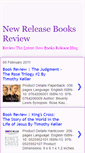 Mobile Screenshot of newreleasebookreview.blogspot.com