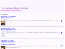 Tablet Screenshot of newreleasebookreview.blogspot.com