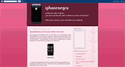 Desktop Screenshot of iphonenegro.blogspot.com
