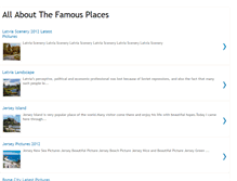 Tablet Screenshot of famous-placez.blogspot.com