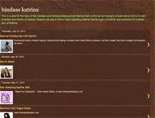 Tablet Screenshot of bindaaskatrina.blogspot.com