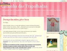 Tablet Screenshot of caixinhadastrapalhadas.blogspot.com